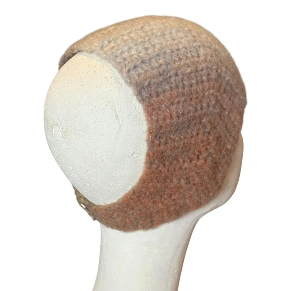 Crochet Headband Ear‎ Neck Warmer 3 in 1 Cozy Handcrafted Handmade Knit